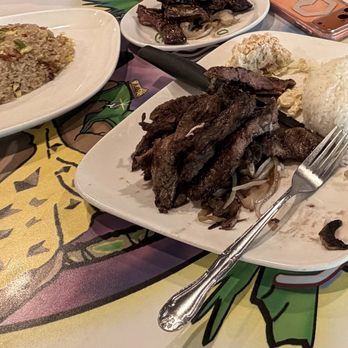 Boots & Kimo's Homestyle Kitchen - Deliciously hot meal and filling! Fried Rice, Kalbi (Marinated Meat), and Hawaiian Style Pulehu Ribs! - Hawaiian Near Me - Kailua, Hawaii Boots & Kimo's Homestyle Kitchen - Deliciously hot meal and filling! Fried Rice, Kalbi (Marinated Meat), and Hawaiian Style Pulehu Ribs! - Hawaiian Near Me - Kailua, Hawaii