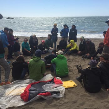 Ready SF - Debrief after a mock beach rescue. - CPR Classes Near Me