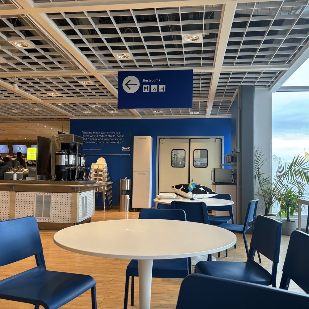 IKEA - Seating area, drinks and condiments. - Scandinavian Near Me - Portland, Oregon IKEA - Seating area, drinks and condiments. - Scandinavian Near Me - Portland, Oregon