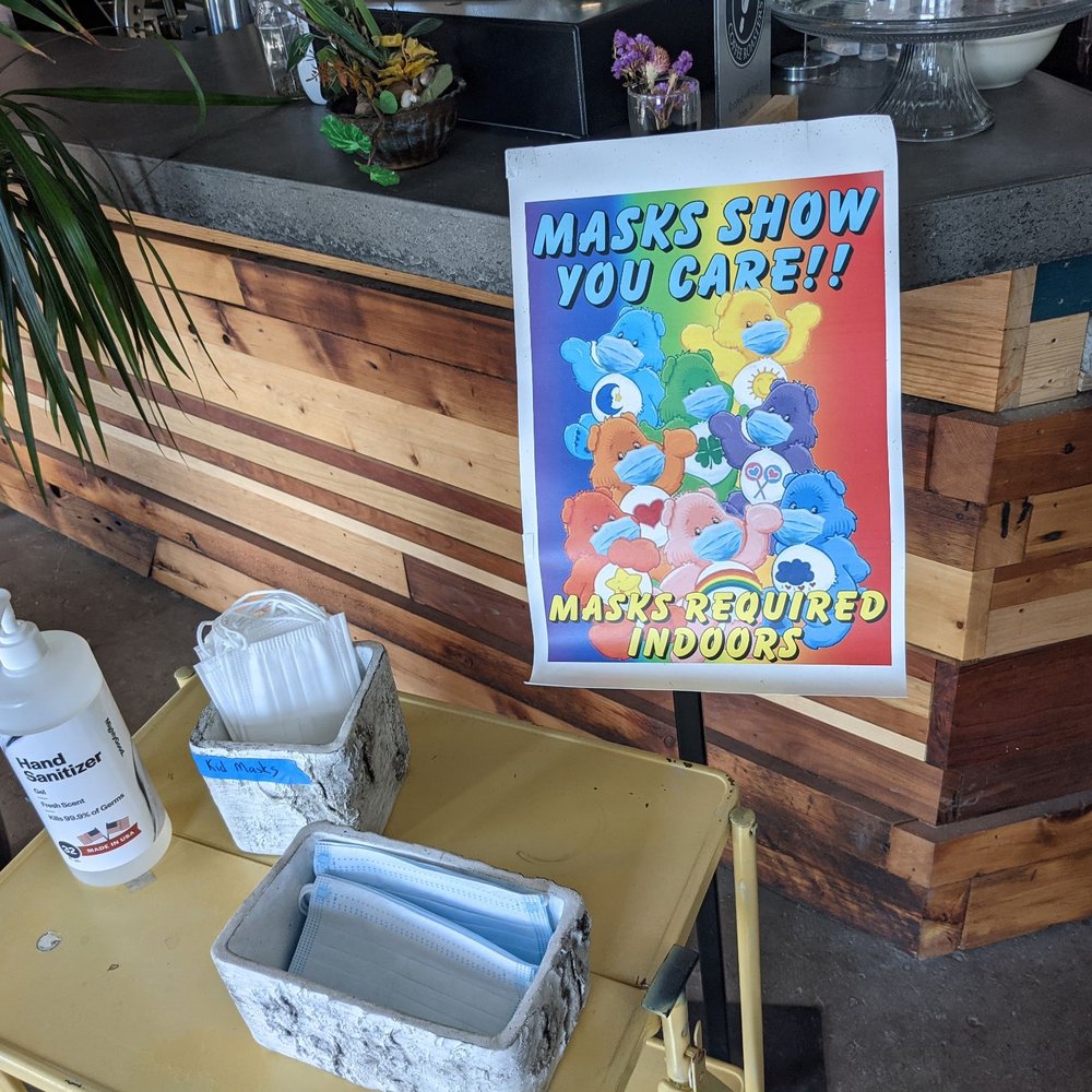 Lockwood Cafe - Don't worry if you forgot your mask. They provide one :) - Cafes Near Me - Ames, Iowa