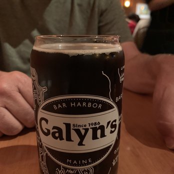Galyn's - Delicious local beer in a cool glass! - Seafood Near Me - Bar Harbor, Maine Galyn's - Delicious local beer in a cool glass! - Seafood Near Me - Bar Harbor, Maine