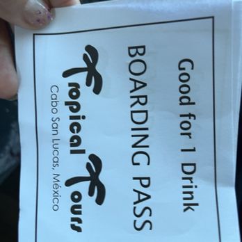 Tropical Tours Baja Cabo Sa D - Drink pass for Sunset Mona Lisa - Los Cabos, BCS Tropical Tours Baja Cabo Sa D - Drink pass for Sunset Mona Lisa - Los Cabos, BCS