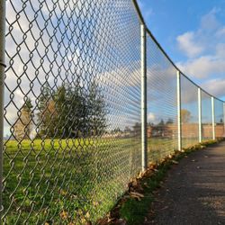 Critter Getter Fencing - 6 foot chain link fence