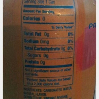 Myrtle Waves Water Park - Ingredients of La Croix Water that was stated to be Soda. - Water Parks Near Me - Myrtle Beach, South Carolina Myrtle Waves Water Park - Ingredients of La Croix Water that was stated to be Soda. - Water Parks Near Me - Myrtle Beach, South Carolina