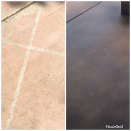 Before (left)/ after (right)