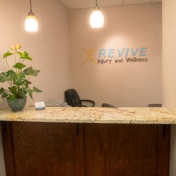 Revive Injury and Wellness - Our front desk area