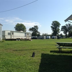River Forest Park Campground & Marina - View from site towards marina