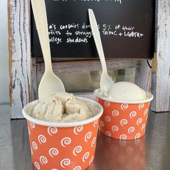 Sweet Melissa's Ice Cream Shop - Brown sugar & sour cream (9/10) and Irish Cream (9/10) - Ice Cream & Frozen Yogurt Near Me - Ithaca, New York Sweet Melissa's Ice Cream Shop - Brown sugar & sour cream (9/10) and Irish Cream (9/10) - Ice Cream & Frozen Yogurt Near Me - Ithaca, New York
