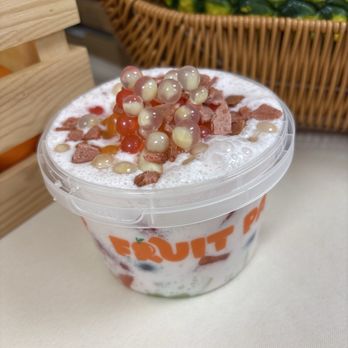 Fruit Party - Strawberry Yogurt - Desserts Near Me - Irvine, California