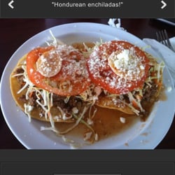 Latinos Food Restaurant - Enchiladas hondurenas
