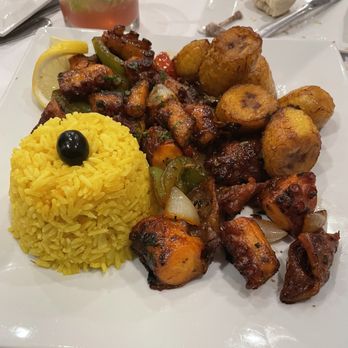 Luanda Restaurant & Event Space - Grilled Octopus (Polvo Grelhado) - Portuguese Near Me - Brockton, Massachusetts