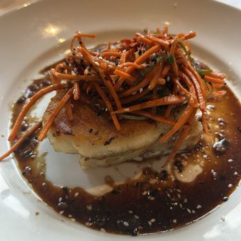 Del Frisco's Double Eagle Steakhouse - This was their sea bass. I would not necessarily get this again after sampling someone's steak, but it was not bad. - New American Near Me - Indianapolis, Indiana