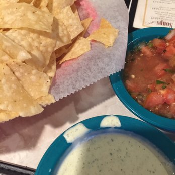 Chuy's - Chips, salsa and super scrumptious jalapeño ranch dip! - Tex-Mex Near Me - Jacksonville, Florida