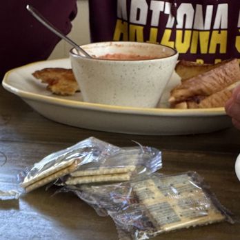 Julie's Place - Tomato soup and grilled cheese sandwich - Desserts Near Me - Murphy, North Carolina