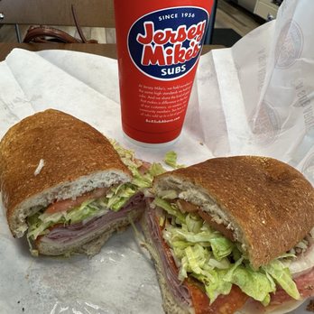 Jersey Mike's Subs - #13 The Original Italian With: Provolone, ham, prosciuttini, cappacuolo, salami, and pepperoni....DELICIOUS!! - Fast Food Near Me - Watsonville, California Jersey Mike's Subs - #13 The Original Italian With: Provolone, ham, prosciuttini, cappacuolo, salami, and pepperoni....DELICIOUS!! - Fast Food Near Me - Watsonville, California