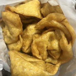 Fried wontons.