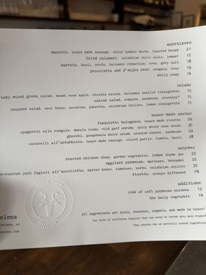 Menu photo 6 Cook St. Helena Saint Helena, CA Menu photo 6 Cook St. Helena Saint Helena, CA