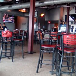 The Game II Sports Bar & Grill - Northrise Dr - Inside The Game II: floor could have used some sweeping. Reasonably clean. Shows some wear but ambiance ok for a sports bar.