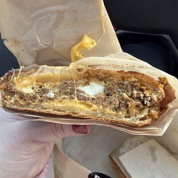 Ruby's Cafe - Breakfast sandwich with chorizo, egg and cheese. - Sandwiches Near Me - Emeryville, California Ruby's Cafe - Breakfast sandwich with chorizo, egg and cheese. - Sandwiches Near Me - Emeryville, California