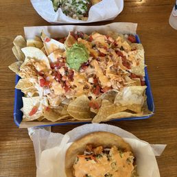 Korean Cauliflower Taco, Nachos, The Puffy