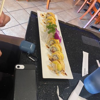 Nara Sushi - Sweet Mango roll - Sushi Bars Near Me - Folsom, California Nara Sushi - Sweet Mango roll - Sushi Bars Near Me - Folsom, California