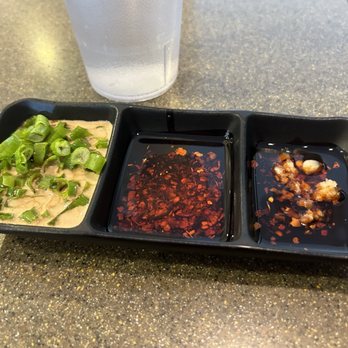 Mongolian Hot Pot - My favorite sauce combo - Chinese Near Me - San Diego, California