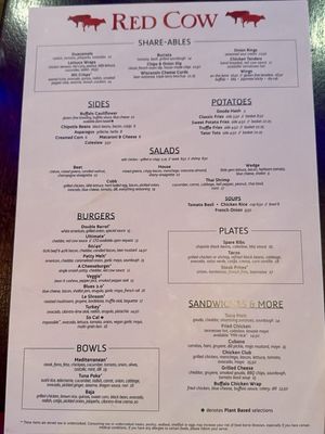 Menu photo 1 Red Cow Uptown Minneapolis, MN