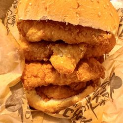 Skrimp Shack - Whiting fish sandwich. So filling!