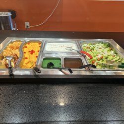 Curries - Fresh fruits, mango mousse, chutneys and salad