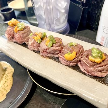 Chubby Cattle - BEST: Wagyu Uni Nigiri - Barbeque Near Me - Monterey Park, California Chubby Cattle - BEST: Wagyu Uni Nigiri - Barbeque Near Me - Monterey Park, California