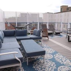 Duo Housing - Patio in the main house
