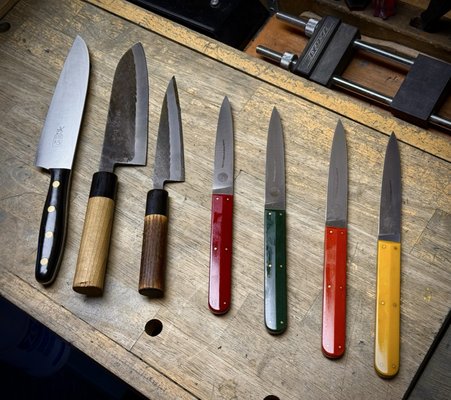 Green Point Knives by null