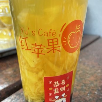 Yu's Cafe - Pineapple green (fruit) tea - Desserts Near Me - San Francisco, California Yu's Cafe - Pineapple green (fruit) tea - Desserts Near Me - San Francisco, California