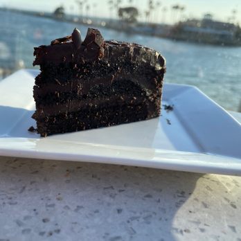 Ballast Point Brewing Long Beach - Chocolate cake with a view - Breweries Near Me - Long Beach, California