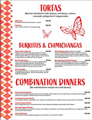 Menu photo 2 Morelia Mexican Restaurant & Bar Newark, DE Menu photo 2 Morelia Mexican Restaurant & Bar Newark, DE