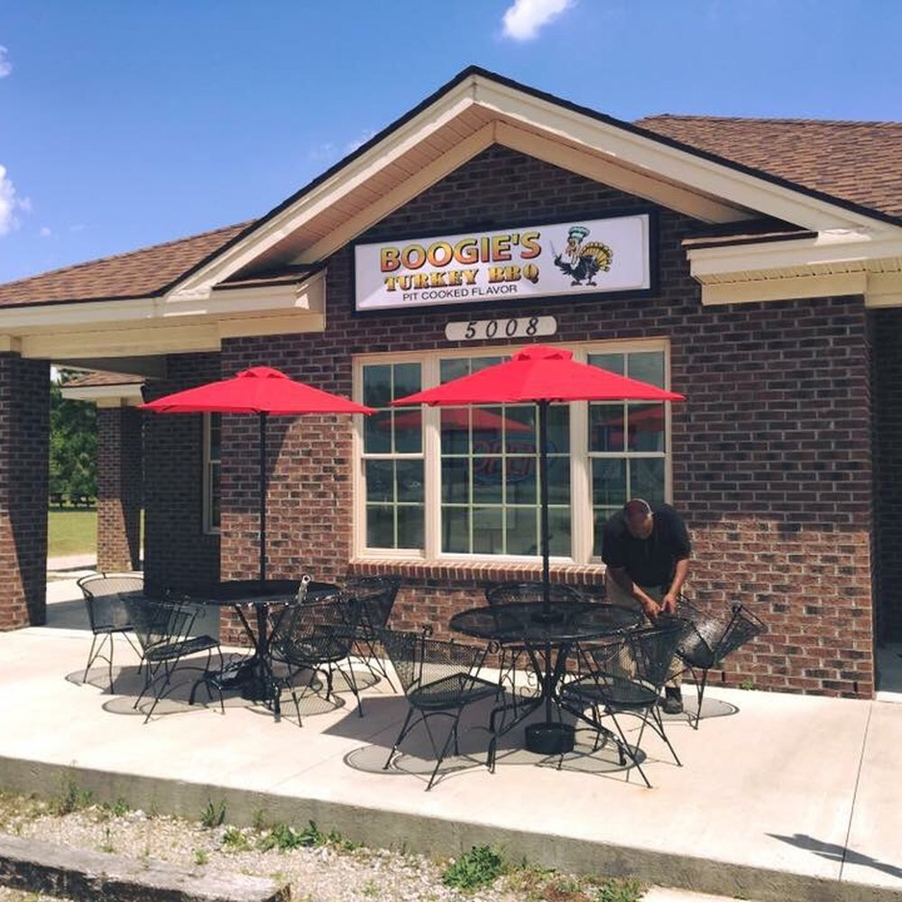 Boogie's Turkey BBQ - the outside of a restaurant - Barbeque Near Me - Elm City, North Carolina