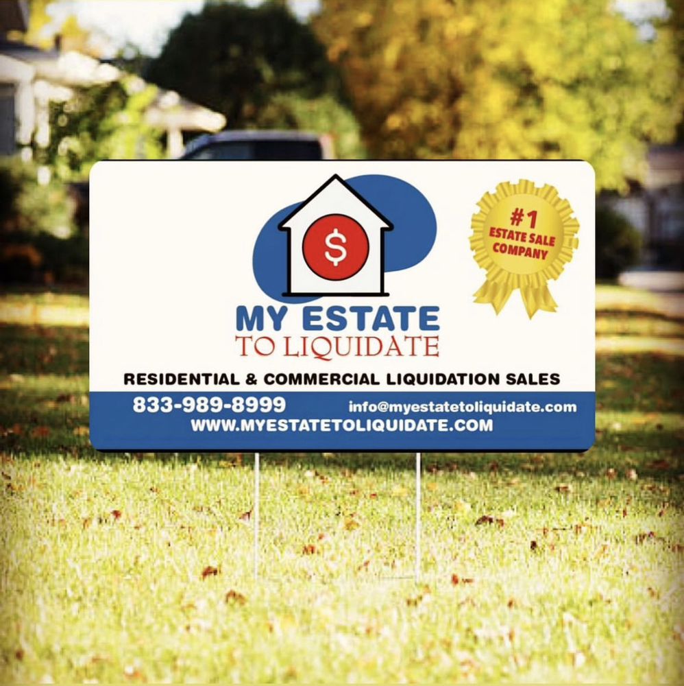 MY ESTATE TO LIQUIDATE Updated September 2024 Request Information