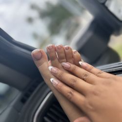 Prestige Natural Nail Bar - Fill in the manicure plus pedicure