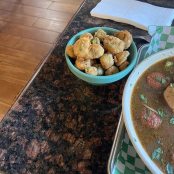 Sharon's Creole Kitchen - Fried okra - Cajun/Creole Near Me - Murrieta, California Sharon's Creole Kitchen - Fried okra - Cajun/Creole Near Me - Murrieta, California