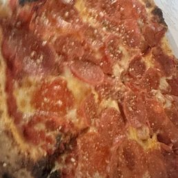 Wood fired pizza