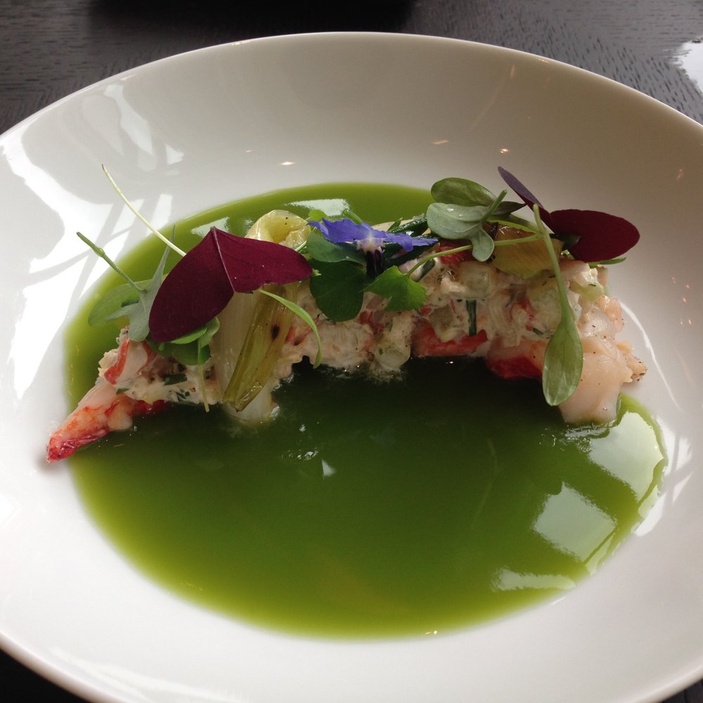 Dinner by Heston Blumenthal - Lobster and cucumber soup - British Near Me - London, XGL