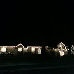 Christmas Lights Display at Horseshoe Trail