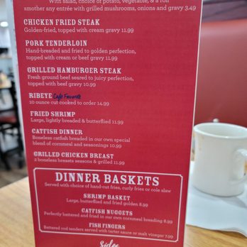 Country Cafe - Winston - home cook dinners along with sides or if you don't have a huge appetite they have the smaller fish baskets - Cafes Near Me - Winston, Missouri