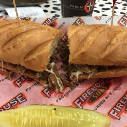 Firehouse steak & cheese