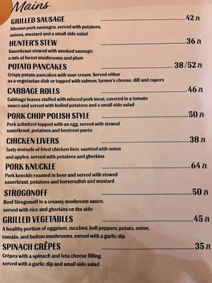 Menu photo 2 Radio Cafe Warsaw, MZ