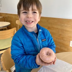 Strawberry donut