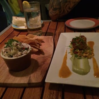 Nine One Five - Ceviche was ehhh.. Crab cake was delicious - New American Near Me - Key West, Florida Nine One Five - Ceviche was ehhh.. Crab cake was delicious - New American Near Me - Key West, Florida