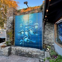 Wyland Galleries - You can't miss this beautiful tiled water feature