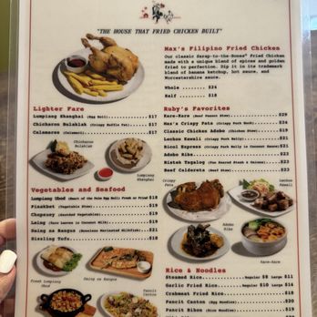 Max's Restaurant - Glendale - Menu - Filipino Near Me - Glendale, California