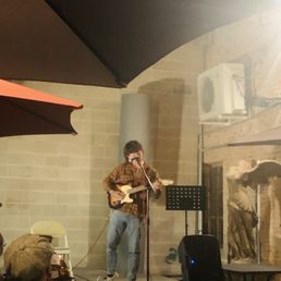 Performance at Open Mic Mondays Performance at Open Mic Mondays